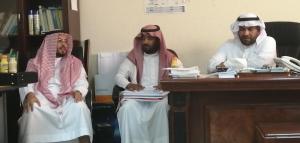 His Excellency the Dean of Al-Qunfudhah University College Visits the Mathematics Department